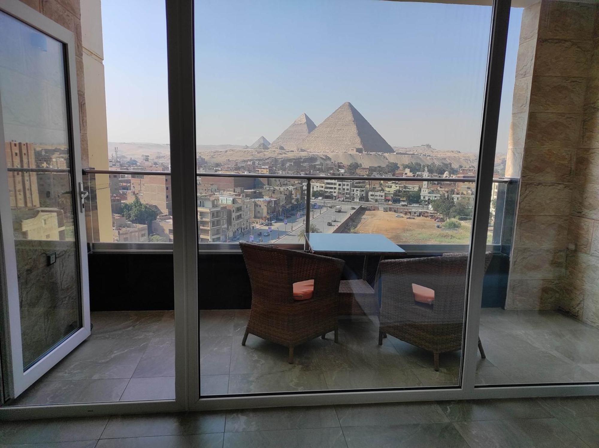 Pyramids View Suite/Vista Piramidi El El Cairo Exterior foto