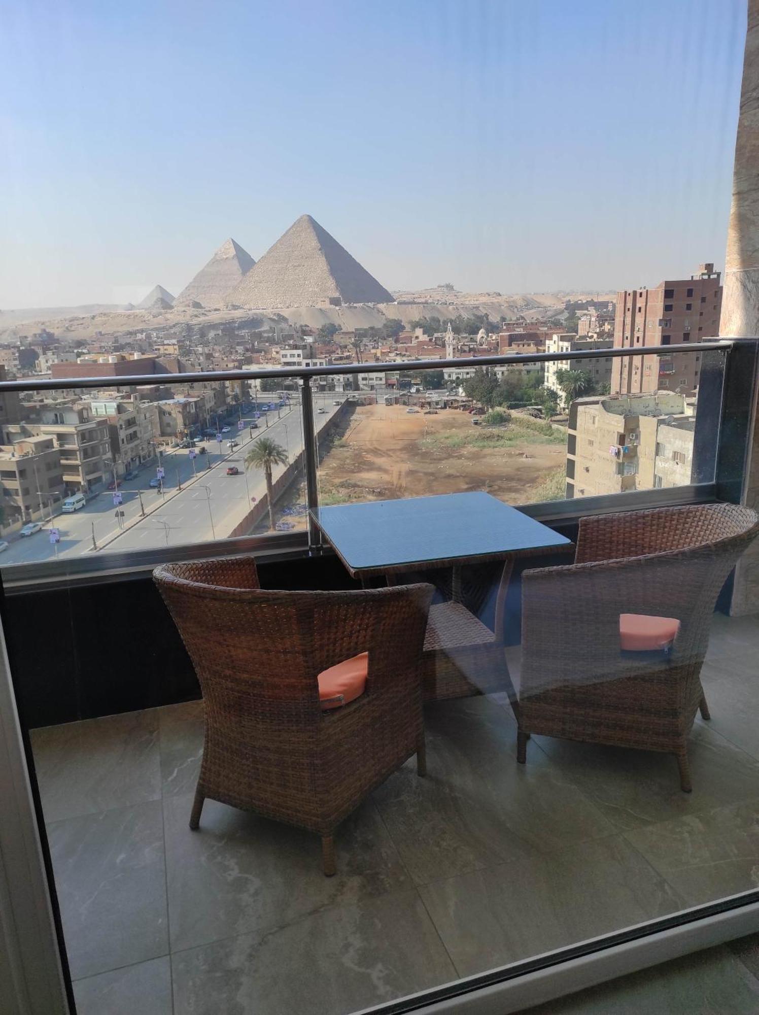 Pyramids View Suite/Vista Piramidi El El Cairo Exterior foto