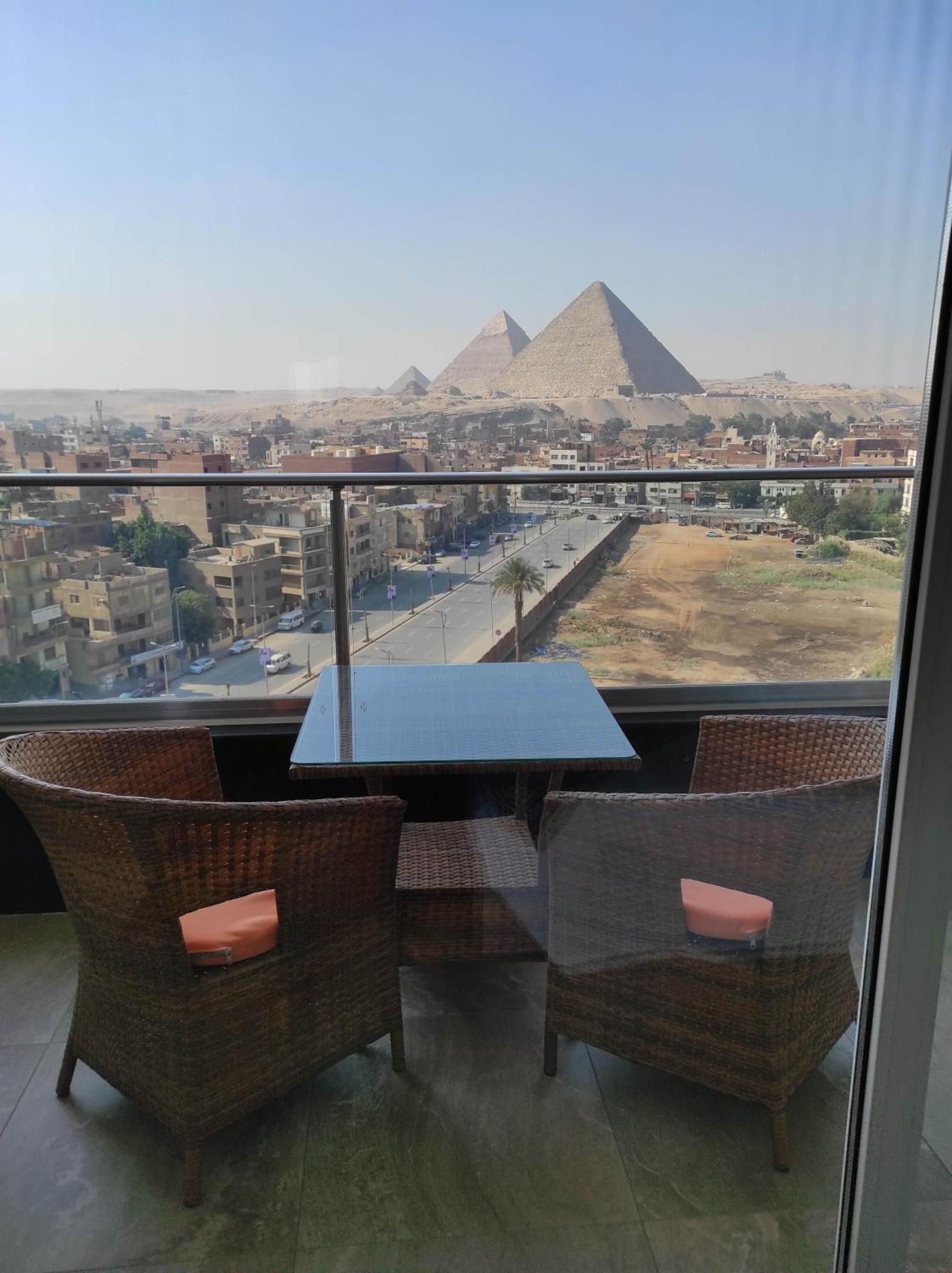 Pyramids View Suite/Vista Piramidi El El Cairo Exterior foto